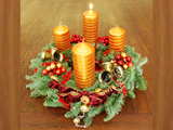 Advent wreath with 4 candles...