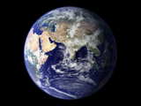 Satellite view of the globe...