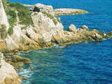 The coast of the mediterranean sea...