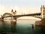 Bridge over the Rhine in Bonn...